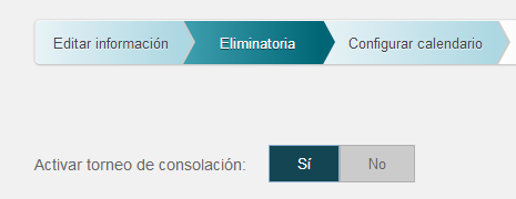 Nueva versión: Torneos con cuadro de consolación